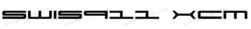 Swis911 xcm bt字体转换